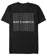 Fifth Sun Men's Battlebots Glitch Logo Short Sleeve T-shirt
