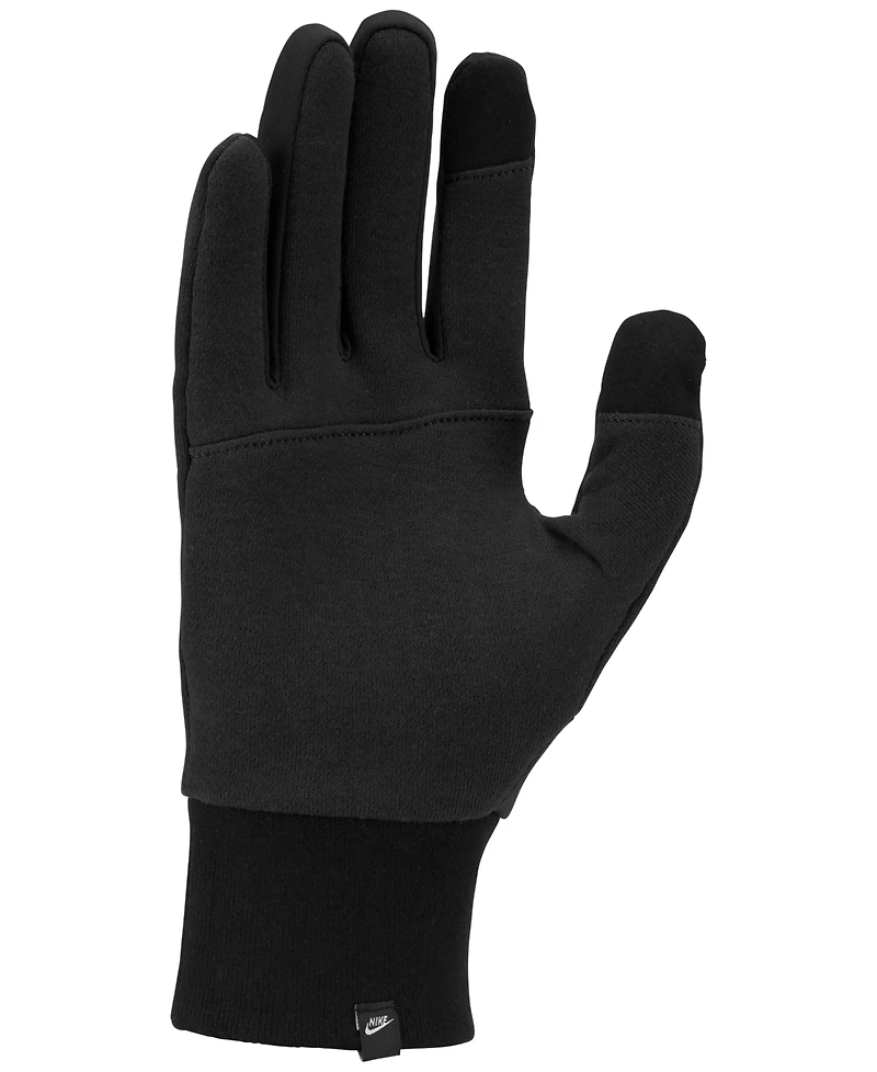 Nike Men's Club Fleece 2.0 Embroidered Logo Tech Gloves