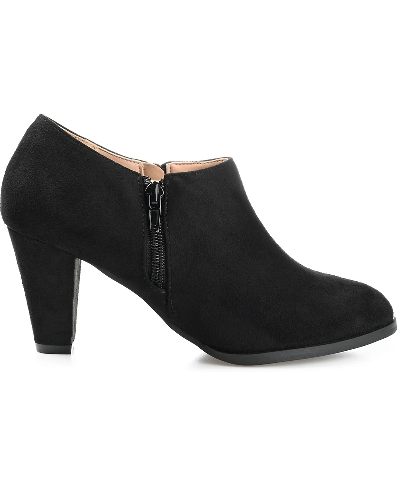 Journee Collection Women's Sanzi Side Zip Dress Shooties