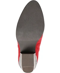 Journee Collection Women's Issla Block Heel Western Booties