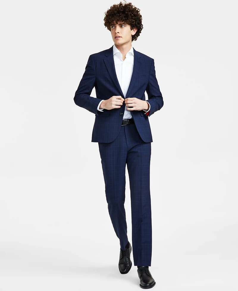 Hugo by Boss Men's Slim Fit Solid Dress Shirt