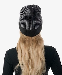 Marcus Adler Women's Confetti Cuff Ribbed Knit Beanie