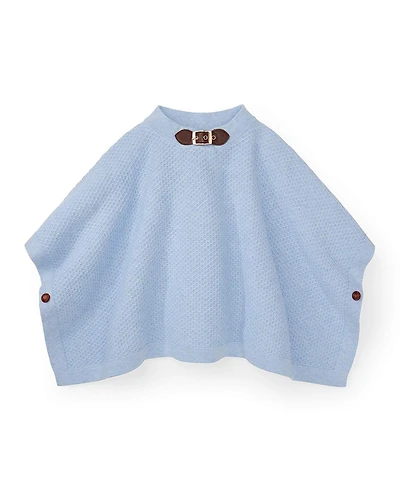 Hope & Henry Baby Girls Square Sweater Cape