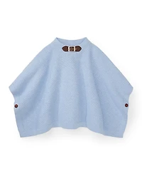 Hope & Henry Baby Girls Square Sweater Cape