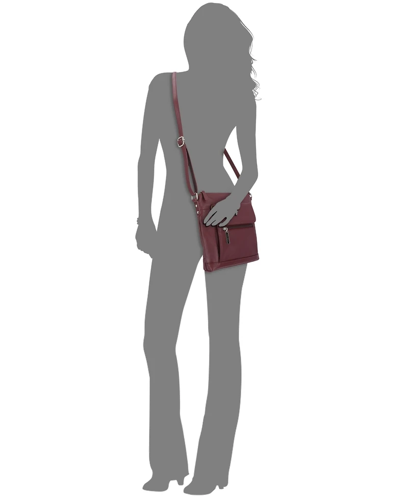 Giani Bernini Nappa Leather Venice Crossbody, Created for Macy's