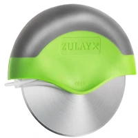 Razor Sharp Stainless Steel Pizza Wheel Cutter With Protective Blade Guard