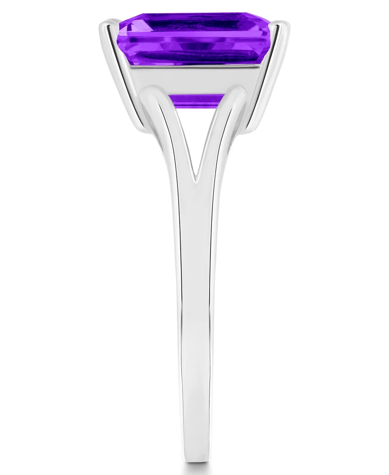 Macy's Women's Amethyst (3-1/6 ct.t.w.) Ring Sterling Silver