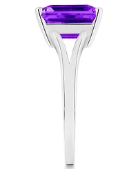 Macy's Women's Amethyst (3-1/6 ct.t.w.) Ring Sterling Silver