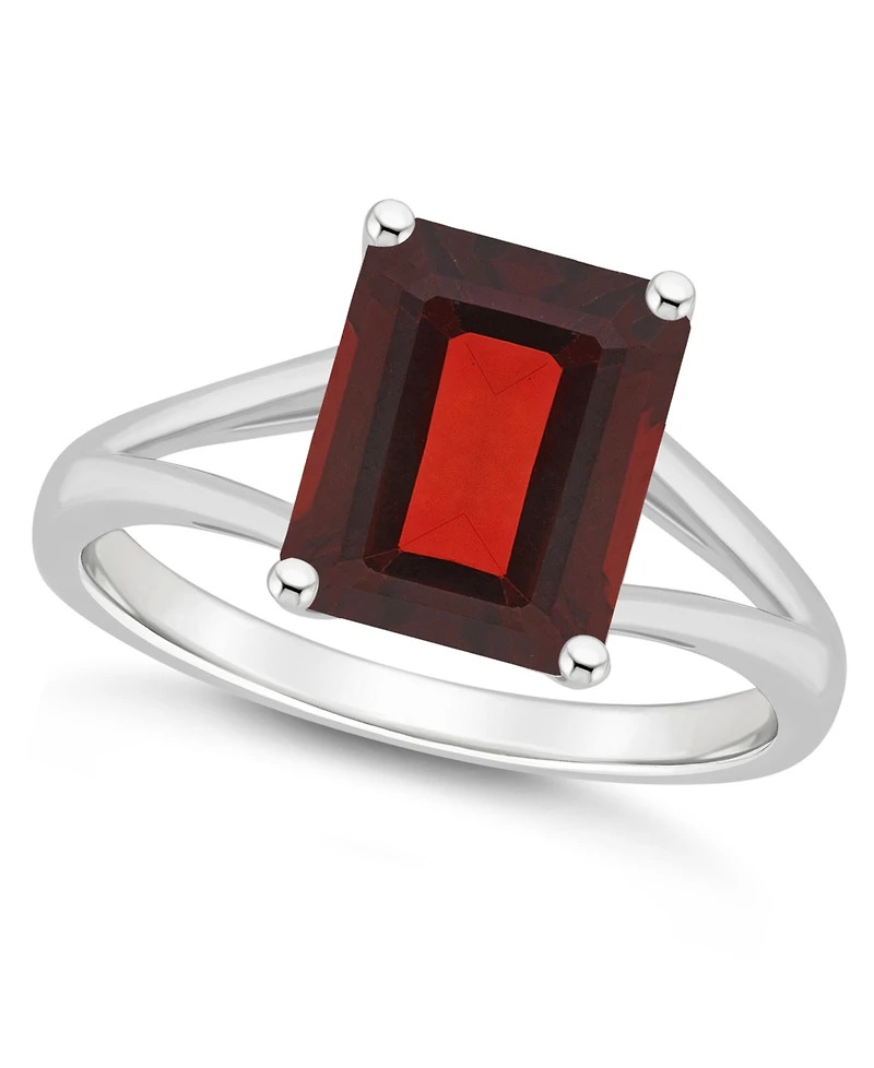 Macy's Women's Garnet (4 ct.t.w.) Ring Sterling Silver