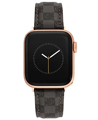 Steve Madden Women's Faux Leather Band designed for Apple Watch 42mm (Series 10) & 38/40/41mm