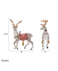 Fitz and Floyd Chalet Deer Figurine