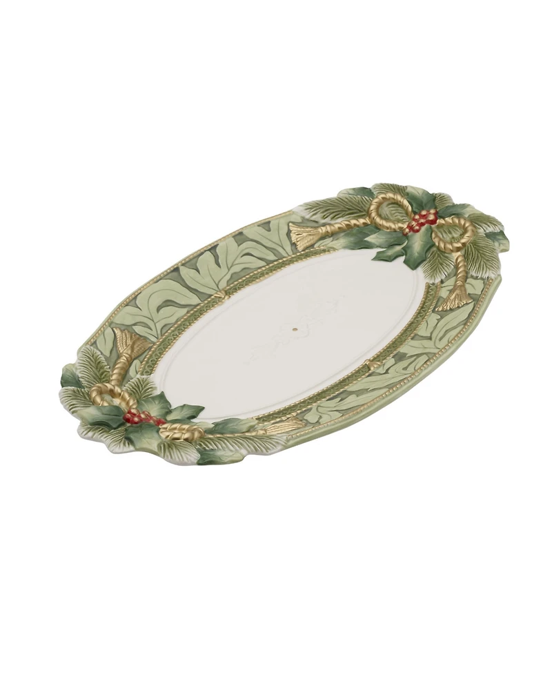 Fitz and Floyd Holiday Home Large Platter