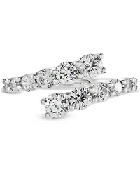 Grown With Love Lab Diamond Bypass Ring (1-1/2 ct. t.w.) 14k White Gold