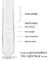 T3 Smooth Id 1" Flat Iron with Touch Interface