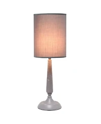 Simple Designs Traditional Candlestick Table Lamp
