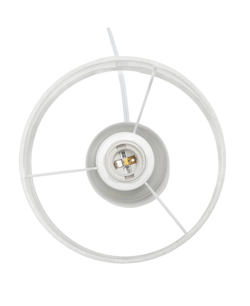 Simple Designs Textured Linear Table Lamp