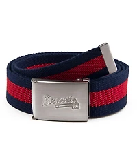 Men's Atlanta Braves Fabric Belt