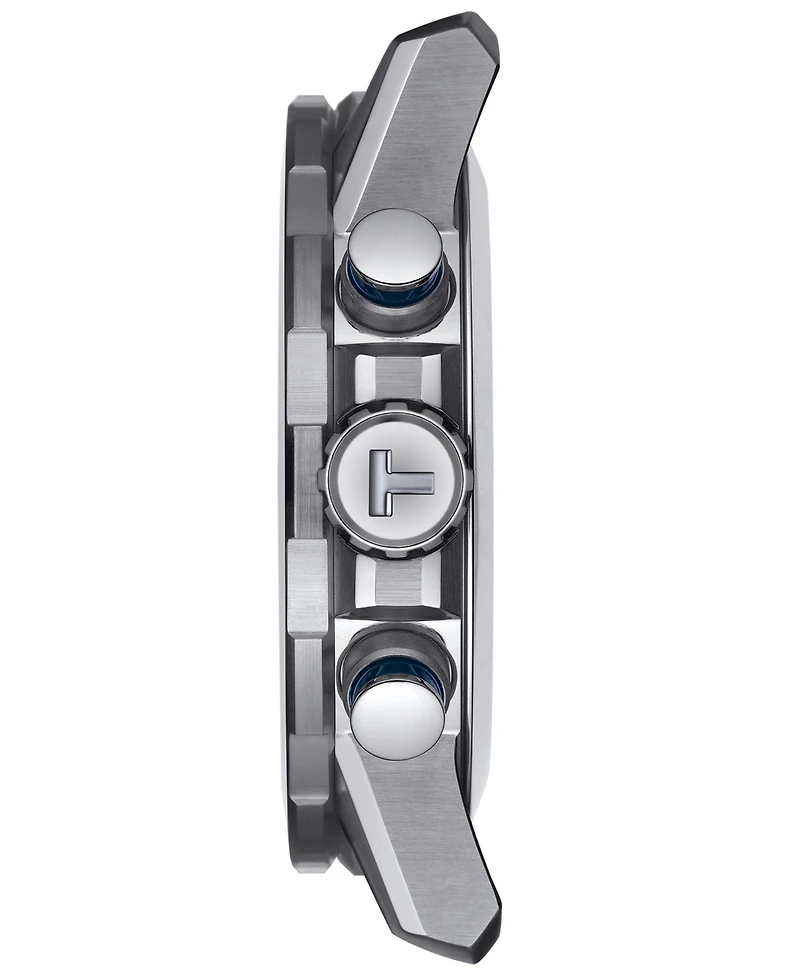Tissot Men's Swiss Chronograph Supersport Stainless Steel Bracelet Watch 46mm