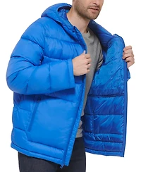 Cole Haan Men's Lightweight Hooded Puffer Jacket