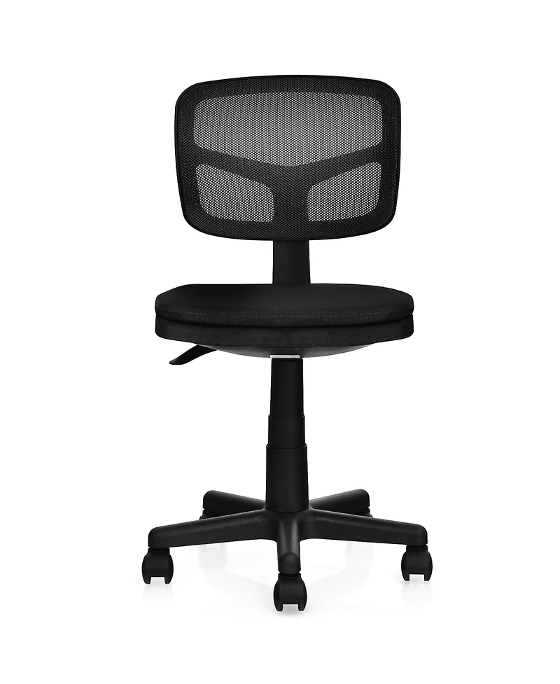 Costway Armless Office Chair Adjustable Swivel Computer Desk Chair