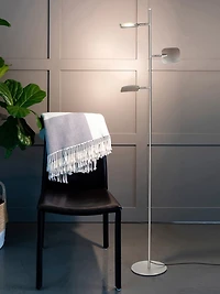 Tree 60" Modern Led Floor Lamp with Adjustable Heads