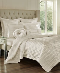 J Queen New York Satinique Decorative Pillow, 12" x 20"