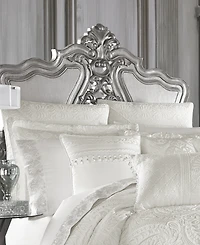 J Queen New York Bianco Sham, European