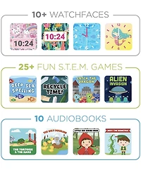 Playzoom 2 Kids Multicolor Silicone Strap Smartwatch 42mm