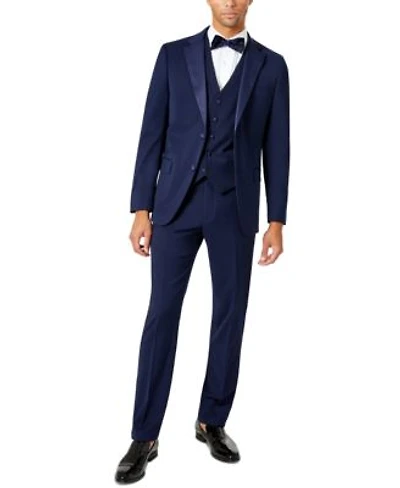 Tommy Hilfiger Mens Modern Fit Flex Stretch Tuxedo Separates
