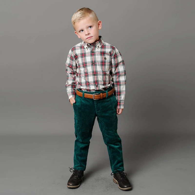 Hope & Henry Big Boys Organic Corduroy Pant