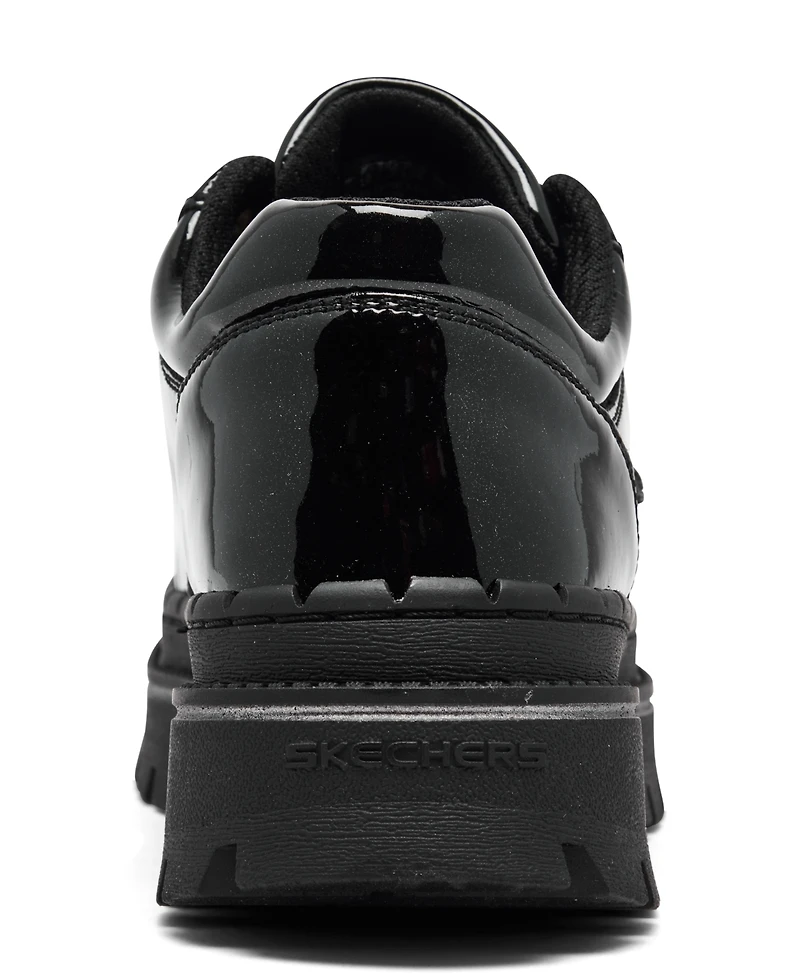 Skechers Women's Jammers - Cool Block Fashion Lace-Up Platform Casual Shoes from Finish Line