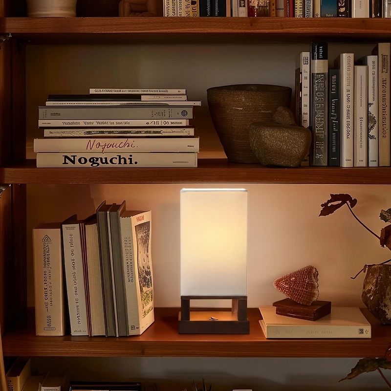 Maxwell Table Modern Led Nightstand Lamp with Usb Port (14"), Bulb Included
