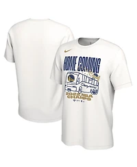 Men's Nike White Golden State Warriors 2022 Nba Finals Champions Celebration Parade T-shirt
