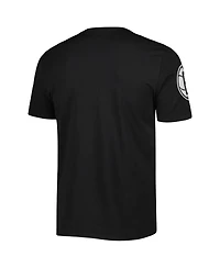 Men's Pro Standard Black Brooklyn Nets Hometown Chenille T-shirt
