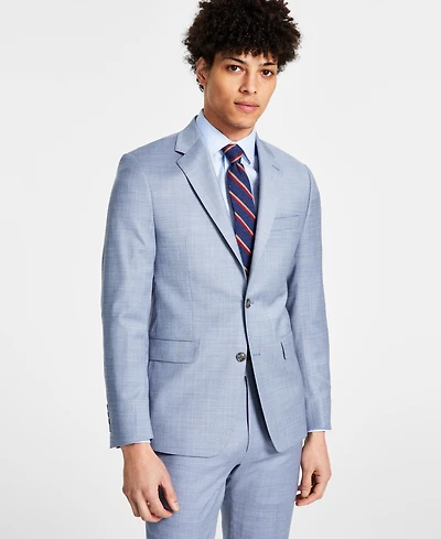 Calvin Klein Men's Skinny-Fit Wool-Blend Infinite Stretch Suit Jacket