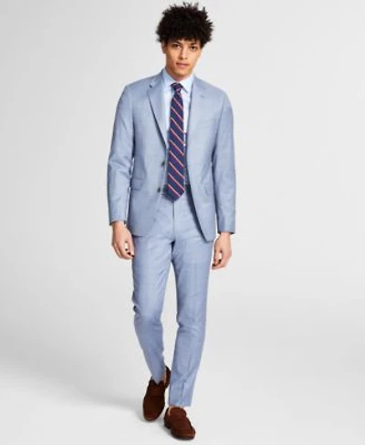 Calvin Klein Mens Skinny Fit Wool Blend Infinite Stretch Suit Separates