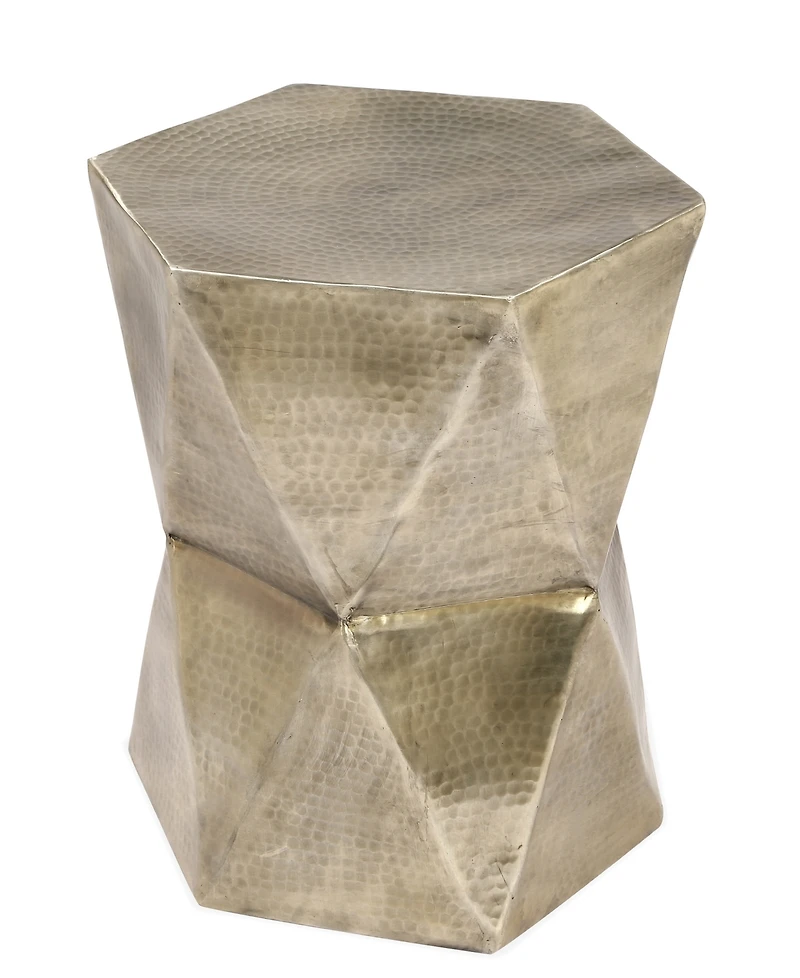 Olivia Geometric End Table