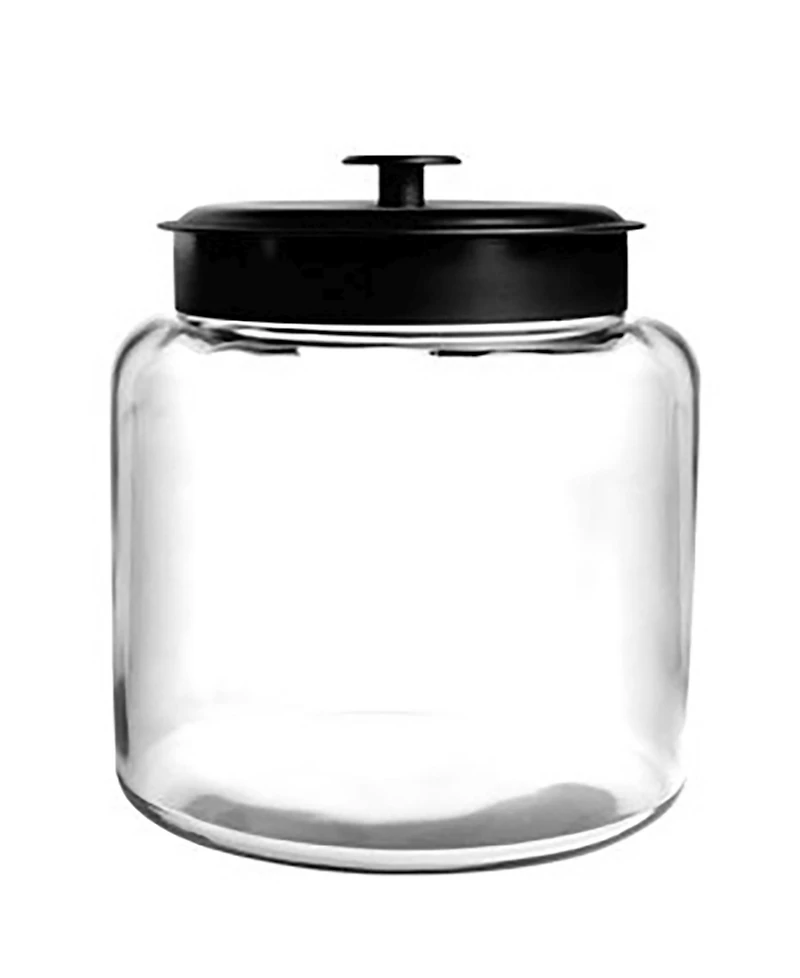 Anchor Hocking Glass 48-Oz. Metal-Lid Montana Jar