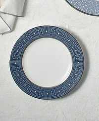 Noritake Infinity Blue 4 Piece Salad Plate Set, Service for 4