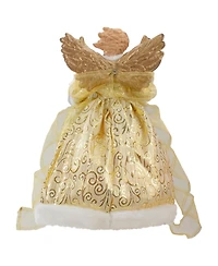 Northlight Lighted Angel With Wings Christmas Tree Topper With Clear Lights, 12"