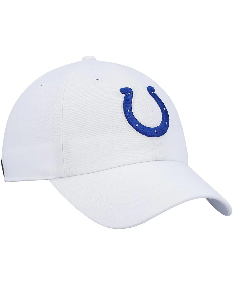 Women's '47 White Indianapolis Colts Team Miata Clean Up Adjustable Hat