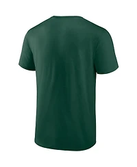 Men's Fanatics Hunter Green Milwaukee Bucks Brew City Hometown Collection T-shirt
