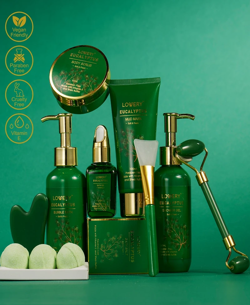 Lovery 16-Pc. Eucalyptus Self-Care Gift Set