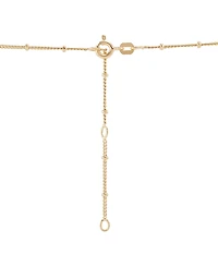 Lab-Grown Ruby (1/4 ct. t.w.) & Lab-Grown White Sapphire (1/4 ct. t.w.) Heart Pendant Necklace in 14k Gold-Plated Sterling Silver, 16" + 2" extender
