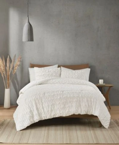 Madison Park Blair Ruched Faux Fur Comforter Sets
