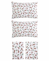 Eddie Bauer Printed Cotton Flannel 3-Pc. Sheet Set, Twin Xl