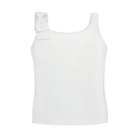 Hope & Henry Baby Girls Sleeveless Sweater Tank with Bow