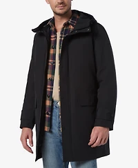 Marc New York Men's Tucker Oxford Parka with Removable Quilted Liner