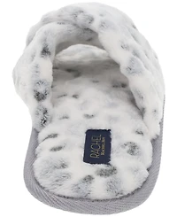Rachel Rachel Roy Women's Gift Set with X-Band Plush Slipper and Cheetah Blanket Set