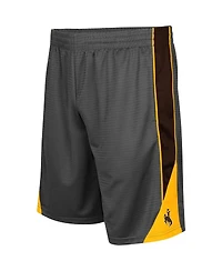 Men's Colosseum Charcoal Wyoming Cowboys Turnover Shorts